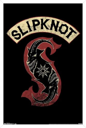 Vista 11 de Trends International Slipknot - Póster de pared de parche, 22.375 x 34 pulgadas, versión premium sin marco