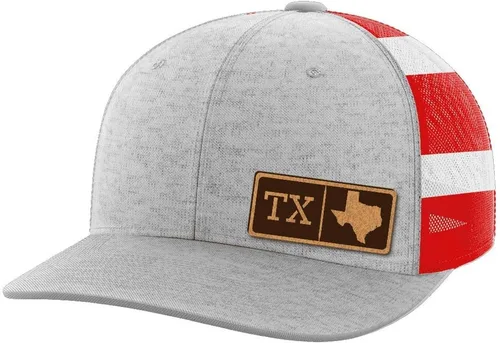 Vista 6 de Sombrero de parche negro de Texas Homegrown Negro/Negro