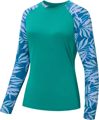 Vista 15 de BASSDASH – Camiseta de manga larga para mujer con protección solar UV UPF 50+ para pesca y senderismo Negro