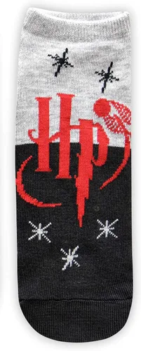 Vista 6 de Harry Potter Hedwig Marauders Map Platform 9 34 - Calcetines tobilleros para mujer (5 unidades), Multi