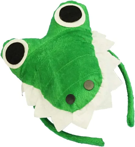 Vista 6 de Diadema de animales de felpa para fiesta de pelo, accesorio de disfraz de cosplay - cocodrilo