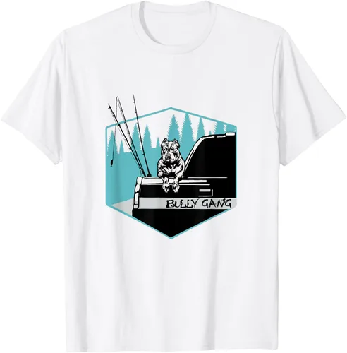 Vista 64 de Camiseta American Bully Gang, Negro