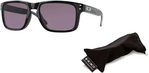 Vista 3 de Oakley Holbrook Asian Fit OO9244 - Gafas de sol de puente bajo para hombre + correa de paquete + kit de cuidado iWear de diseñador