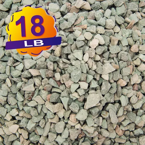 Vista 2 de Rocas de zeolita verde de 18 libras para suculentas, plantas de cactus, piedras decorativas