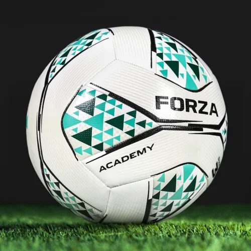 Vista 9 de FORZA Academy Balón de fútbol FIFA Basic Standard Training & Match Ball TPU duradero con superficie 3D para control Tamaños 3, 4 y 5