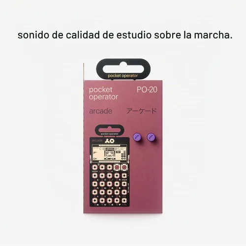 Vista 5 de Caja de ritmos portátil Teenage Engineering TE010AS020A, PO-20