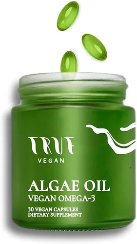 Vista 2 de Suplemento ético de Omega-3 de aceite de algas procedente de algas. 550 Omega-3, 300 DHA, 150 EPA, apto para veganos