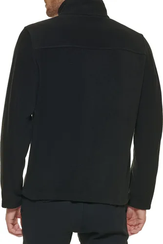 Vista 4 de Tommy Hilfiger - Chaqueta clásica con forro de vellón y cremallera frontal para hombre