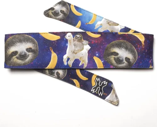 Vista 39 de HK Army Diadema Rasta unisex para adultos Gato Cobain