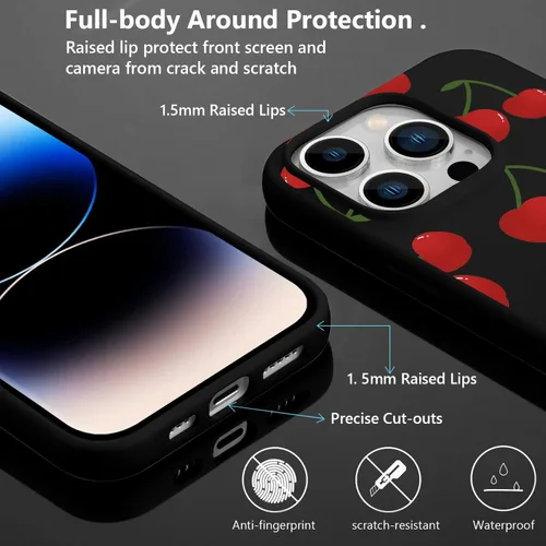 Vista 4 de Funda de silicona líquida compatible con iPhone 11 Pro Max, funda de protección suave a prueba de golpes, soporte de carga inalámbrica