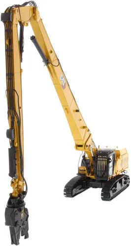 Vista 2 de Diecast Masters Excavadora hidráulica de demolición ultra alta Caterpillar 352 1:50 - Serie Diecast Masters 85663 High Line
