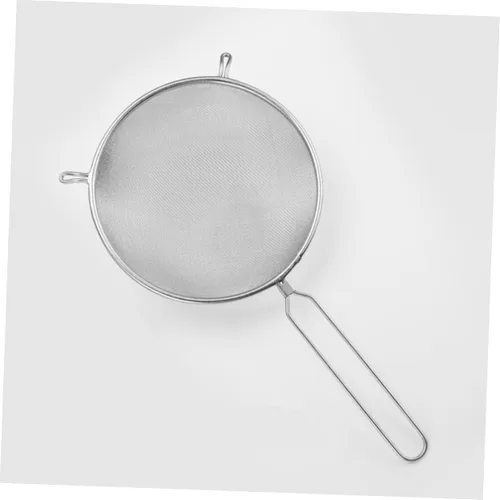 Vista 6 de Cuchara para servir alimentos, coladores finos de cocina, tamiz de harina, tamiz para hornear, colador de malla, colador de té, cuchara para freír