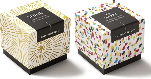 Vista 12 de Compendium ThoughtFulls - Tarjetas desplegables, paquete de 4 unidades de You're Awesome, You Matter, You're Wonderful, Yay You, 120 tarjetas
