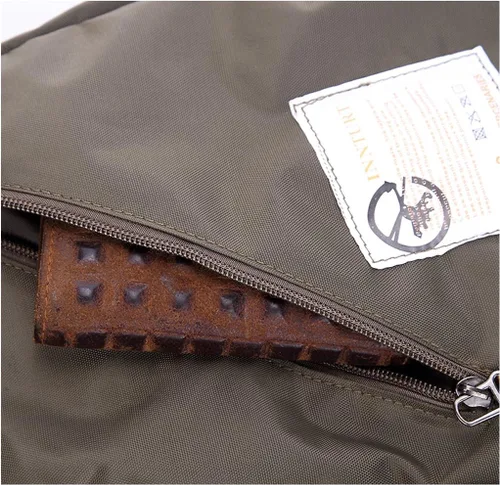Vista 6 de Bolso bandolera de nailon, mochila pequeña, bolsa de hombro cruzada