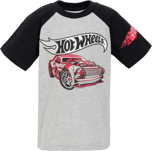 Vista 3 de Hot Wheels Paquete de 2 camisetas gráficas para niños pequeños a niños pequeños
