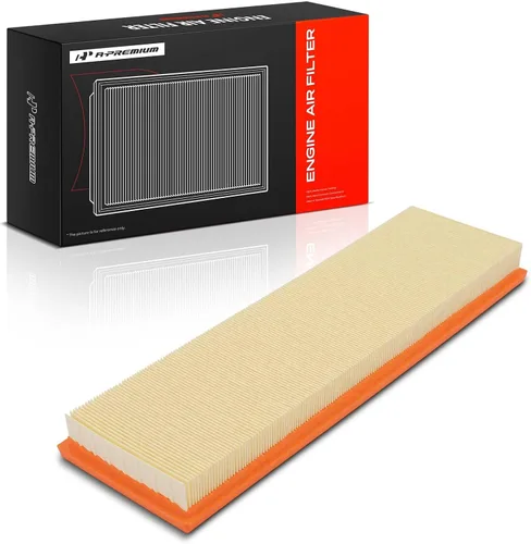Vista 9 de A-Premium Filtro de aire de motor compatible con Volkswagen Beetle, Golf, Jetta, Passat, Rabbit, 2005-2014, L5 2.5L, panel flexible, repuesto #