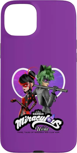 Vista 9 de Miraculous Ladybug Cat Noir Tales of Shadybug and Claw Noir - Carcasa para iPhone 17