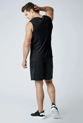 Vista 4 de TSLA Paquete de 1 o 3 camisetas sin mangas para correr para hombre, camisetas atléticas de rendimiento muscular, Dry Fit para entrenamiento