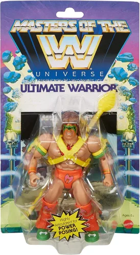 Vista 4 de Ultimate Warrior WWE Masters of The WWE Universe Figura de acción