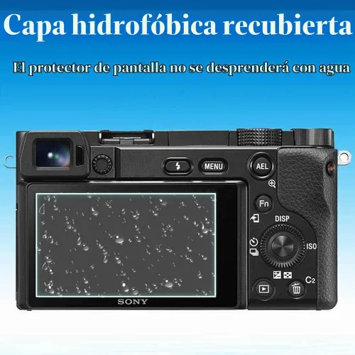 Vista 8 de ULBTER Protector de pantalla para Sony A6600 A6400 A6300 A6100 A6000 [Paquete de 3+2]