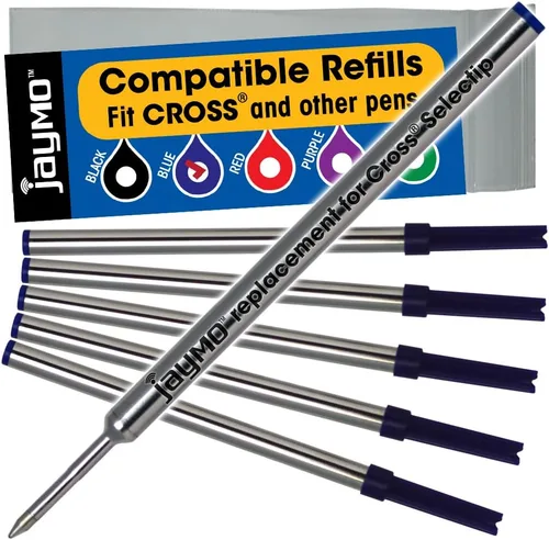 Vista 12 de Repuesto para Cross Selectip 8523 - Recambio de bolígrafo de gel - 6 negro