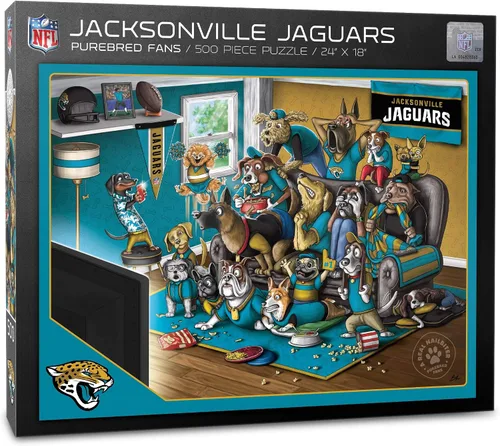 Vista 14 de YouTheFan NFL Purebred Fans - Rompecabezas de 500 piezas, un verdadero clavador