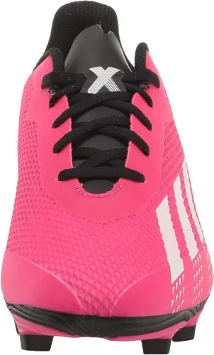 Vista 2 de adidas Tenis de fútbol unisex para adultos X Speedportal.4, Clear Aqua-power Blue-Solar Yellow