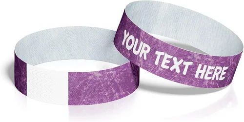 Vista 8 de Pulseras personalizables Reminderband para eventos – Pulseras personalizadas para uso en eventos, pulseras de seguridad personalizadas para Cerveza