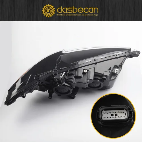 Vista 5 de Dasbecan Faros halógenos con bombillas compatibles con Ford Fusion 2013
