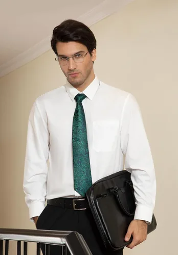 Vista 250 de HISDERN Corbatas para hombre, corbata de cachemira y bolsillo cuadrado tejido clásico floral para hombre, corbata de fiesta de boda