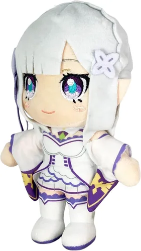 Vista 2 de Re Zero S2 - Emilia Movable Ver Plush 8" H