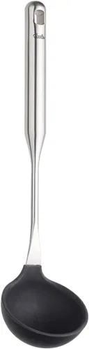 Vista 7 de Fissler Cucharón de silicona esencial, utensilio de cocina antiadherente resistente al calor para sopas, salsas y guisos, mango ergonómico