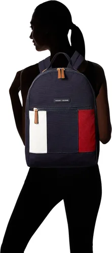 Vista 4 de Tommy Hilfiger Mochila con bandera de lona para mujer