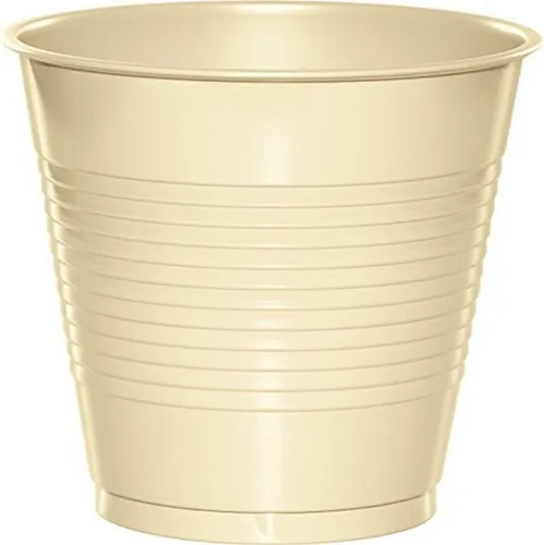 Vista 6 de Creative Converting 28157081 - 20 vasos de plástico Touch of Color, 16 onzas, azul pastel