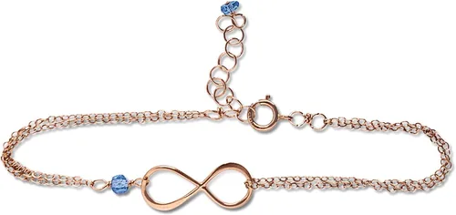Vista 81 de Pulsera con dije de infinito con piedra natal, joyería hecha a mano, regalo para ella