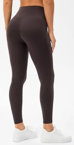 Vista 2 de Lavento Leggings de yoga ligeros suaves para todo el día para mujer, pantalones de entrenamiento ultra suaves de cintura alta con bolsillos