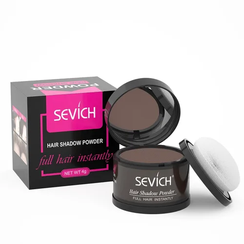 Vista 22 de Polvo para Línea de Cabello Sevich 2.0, Oculta Instantáneamente la Pérdida de Cabello, Polvo para Toque de Raíces, Sombra de Cabello para Mujeres