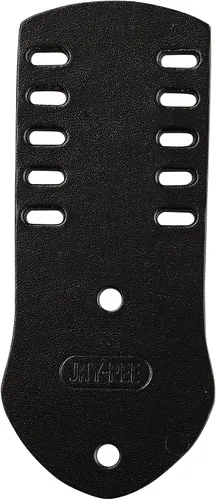 Vista 6 de Jay-Pee Police Citation Bar and Badge Holder One Bar Cuero Genuino Negro