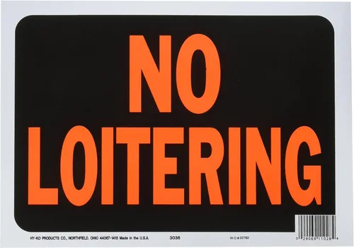 Vista 24 de HY-KO Products 3016 Private Property-Keep Out - Letrero de plástico, 9 "x 12", naranja/negro