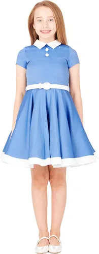 Vista 7 de BlackButterfly Vestido para niñas "Lucy" vintage Clarity 50, Negro