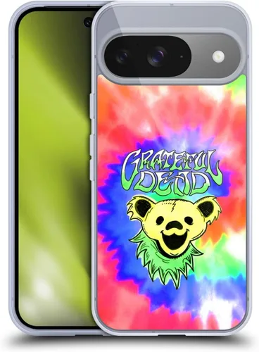 Vista 251 de Head Case Designs Funda de gel con licencia oficial de Grateful Dead Bear Trends [protección de grado militar] compatible con Google Pixel 3