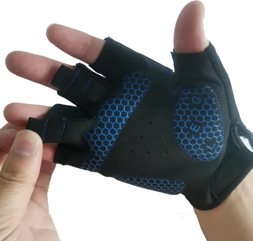 Vista 3 de Pro Team Orica Cycling Gloves,Summer Half Finger Bike Gloves