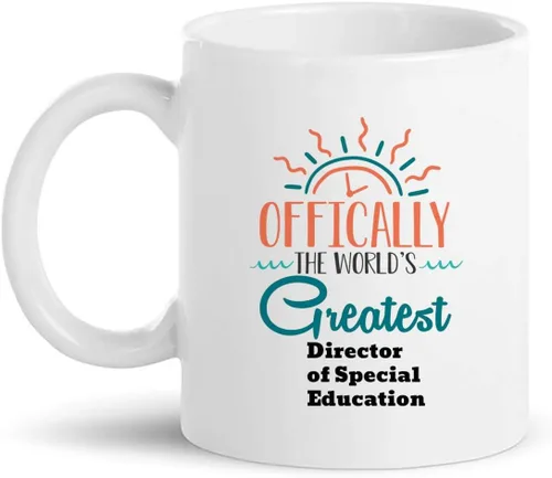 Vista 2 de Best Director of Special Education Mug Gift for Men Women - Boss Leader Manager 11Oz Cup Gifts - Office Presents Cups Mugs T-Shirt