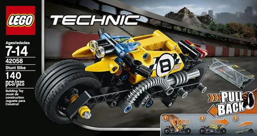 Vista 2 de Bicicleta técnica de LEGO, 42058 kit de construcción