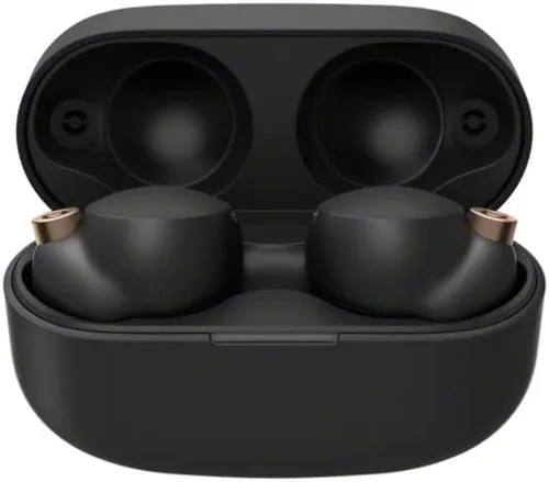 Vista 4 de Sony WF-1000XM4 - Audífonos inalámbricos con cancelación de ruido, con Alexa integrado, color negro
