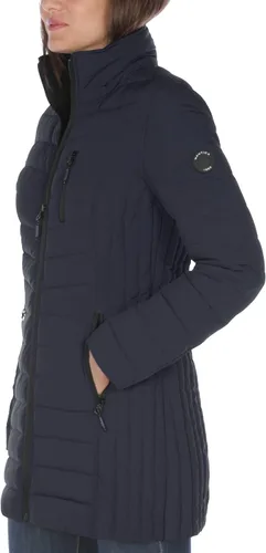Vista 3 de Nautica Women's 34 Midweight Stretch Puffer Jacket with Hood