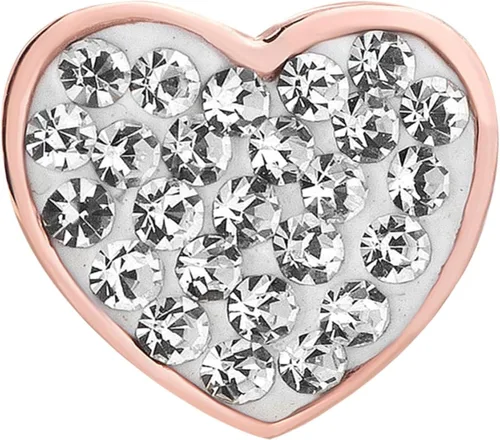 Vista 4 de KunBead Dijes de cuentas de amor de corazón con diamantes de imitación para mamá, compatibles con pulseras Pandora, cumpleaños, día de la madre