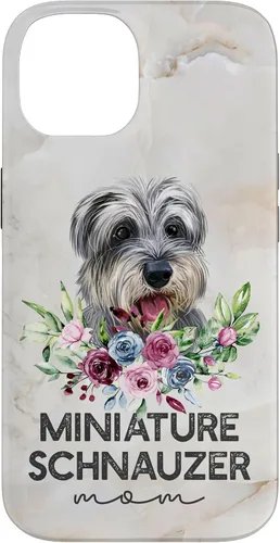 Vista 4 de Miniature Schnauzer Gifts Dog Mom Mini Schnauzer Case for iPhone 17