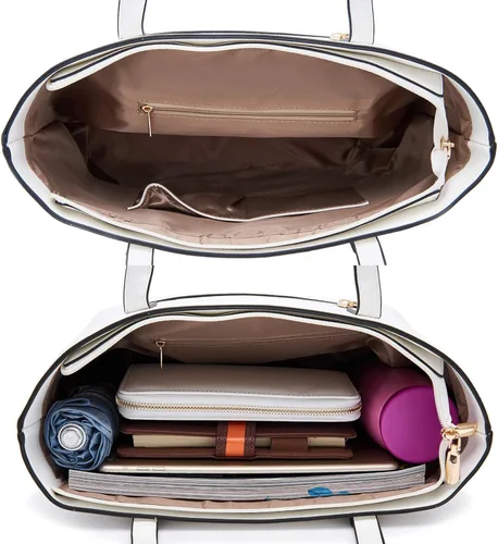 Vista 5 de Soperwillton - Juego de bolsas para mujer a la moda, 5