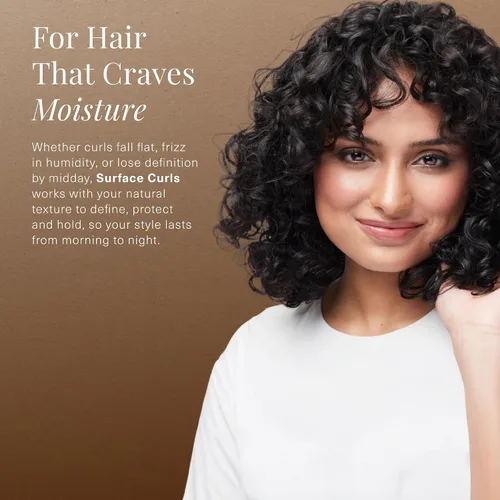 Vista 3 de Surface Hair - Máscara intensiva de rizos, hidrata, protege y cura con manteca de cacao y aceite de babasú, 6 onzas líquidas